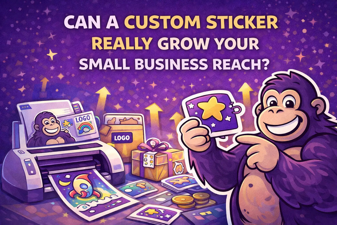 Can a custom sticker really grow your small business reach