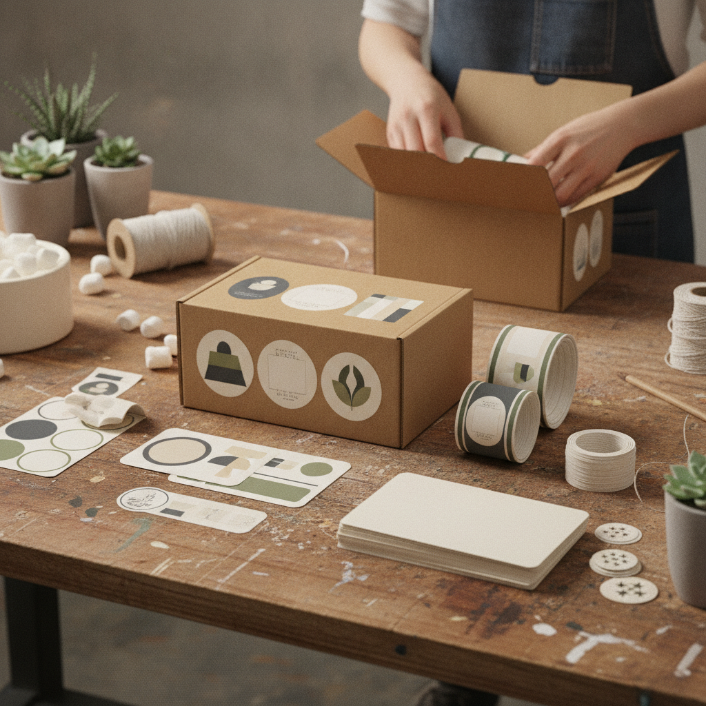 Custom Brand Kits: The Unboxing Consistency Playbook for E-Commerce Founders | StickerGorillas Factory Direct
