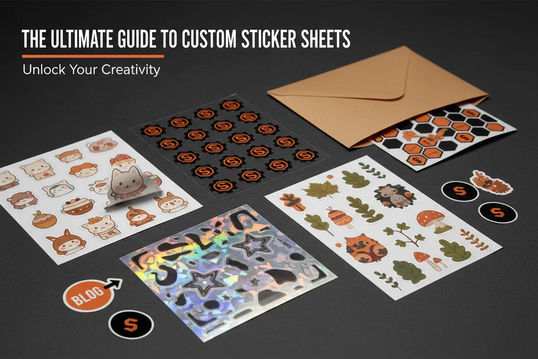 Custom Sticker Sheets: Boost Sales & Brand for Creators! (57 chars)