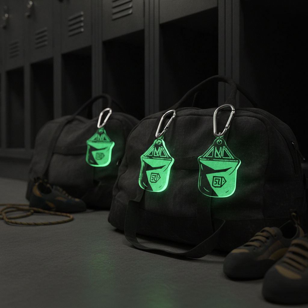 How Gyms Solve Locker Chaos with 3" Glow-in-the-Dark Acrylic | StickerGorillas Factory Direct