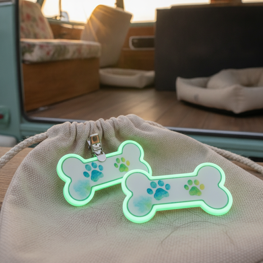 How Pro Solves Trunk Chaos with 2" Glow-in-the-Dark Acrylic | StickerGorillas Factory Direct
