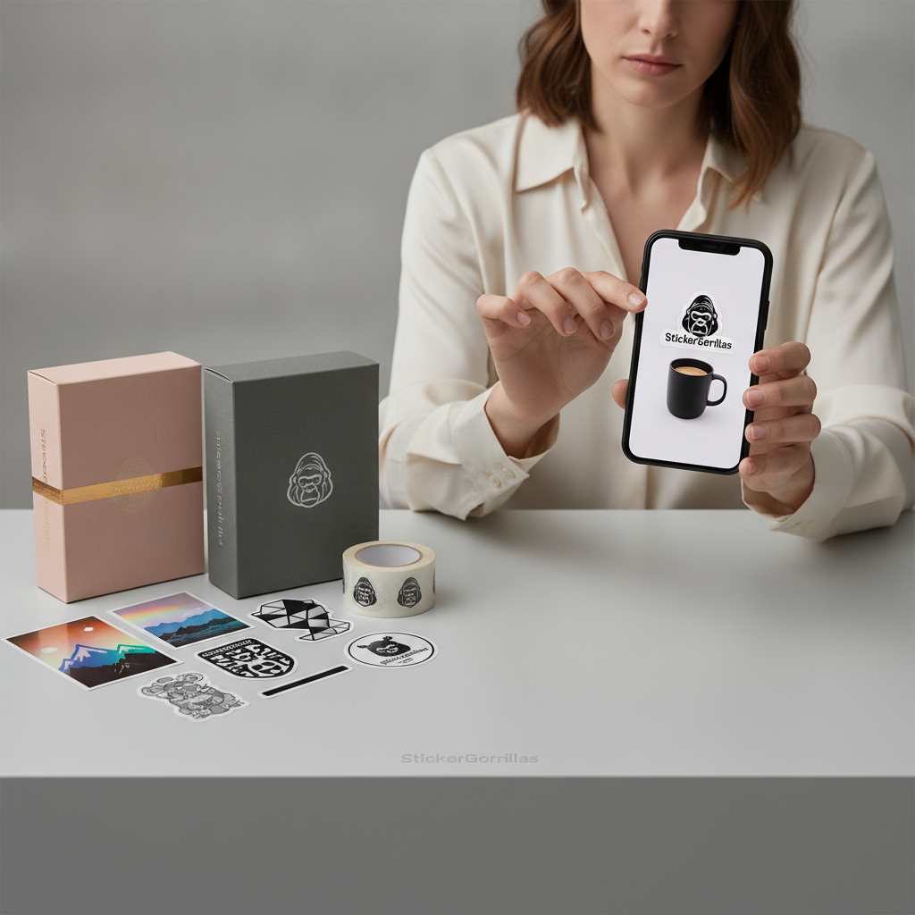 Beyond the Screen: How to Add Stickers to iPhone Photos & Forge a Cohesive Brand Identity | StickerGorillas Factory Direct