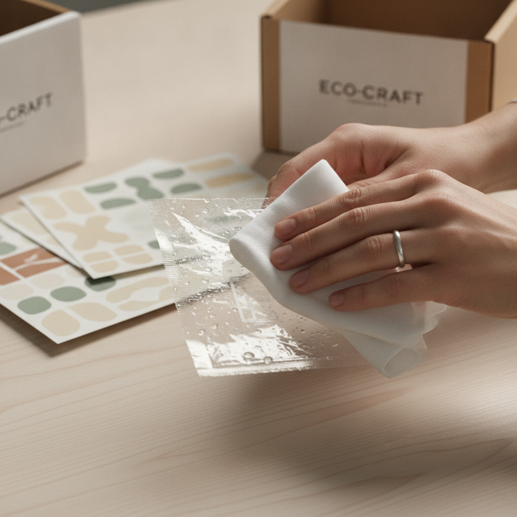 The Founder's Guide: How to Flawlessly Take Sticker Glue Off Plastic (And Prevent Brand Damage) | StickerGorillas Factory Direct