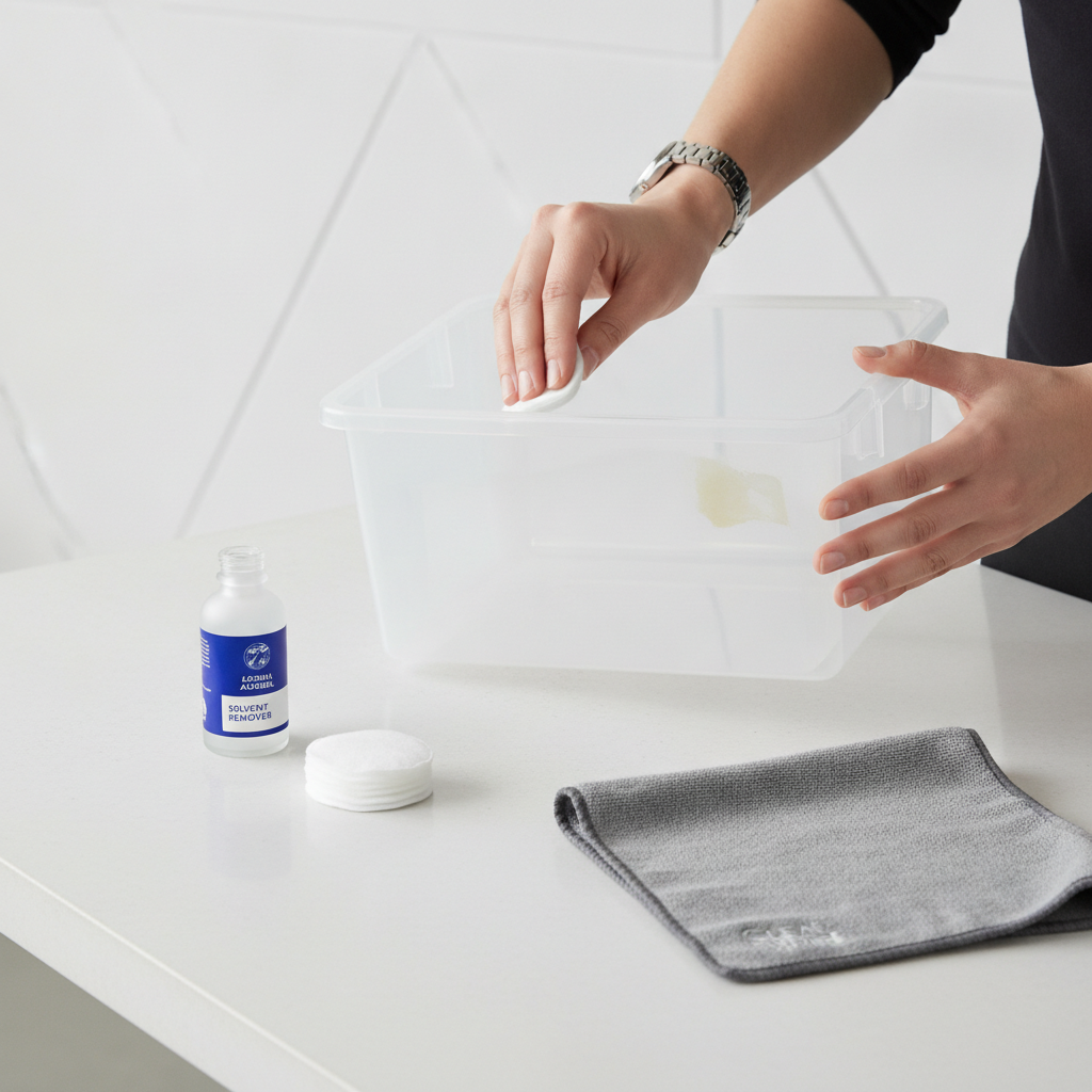 Clean Slate, Strong Brand: How to Take Sticker Glue Off Plastic (And Why It Matters for Your Business) | StickerGorillas Factory Direct