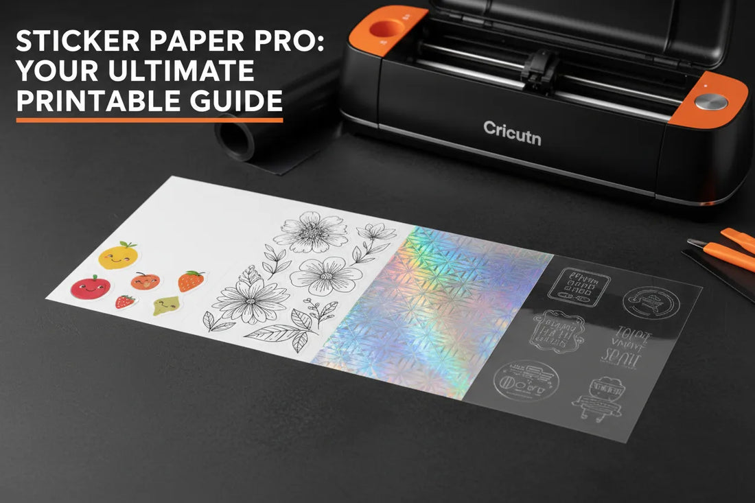 Printable Sticker Paper: The Ultimate Guide for Flawless DIY Stickers