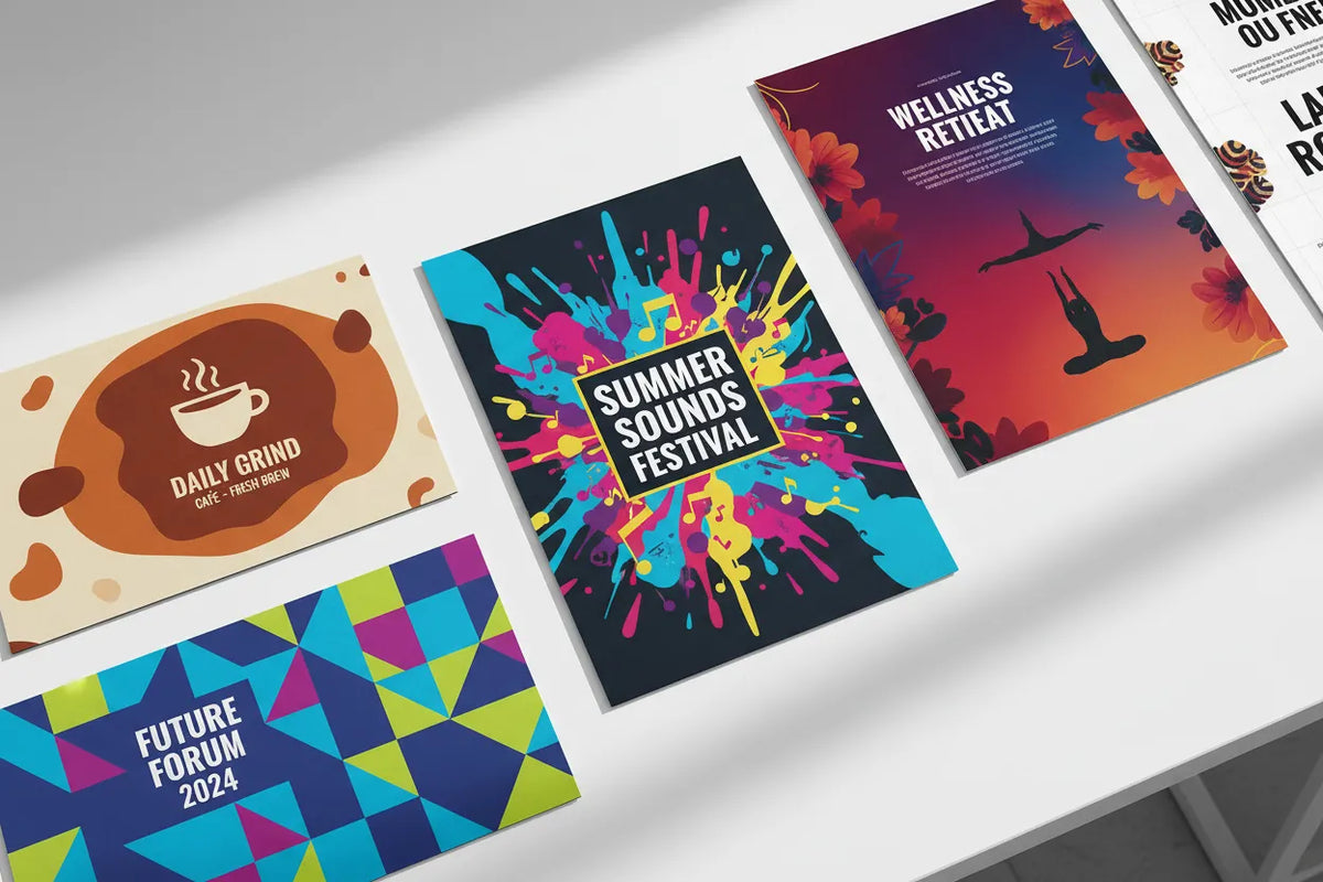 Flyers Stack Custom High-Quality Prints - Personalized Flyers for Marketing ...