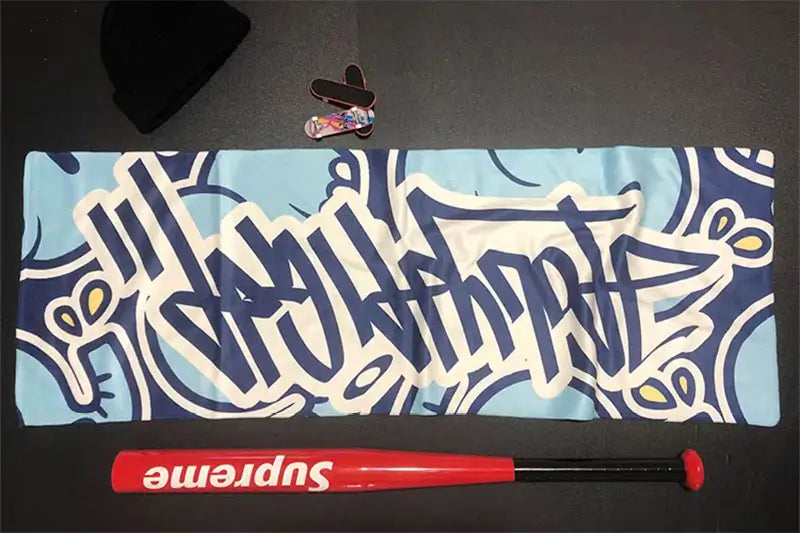Bulk custom towels with brand logo, fast turnaround, starting from 5 pieces