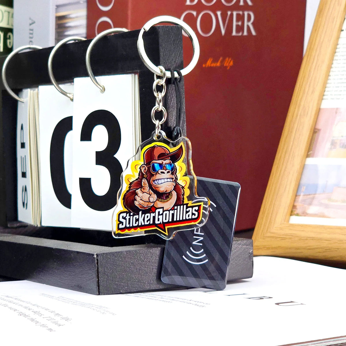 Sticker Keychain Custom Acrylic Keychains (Bulk Price & Free Digital Proof ...