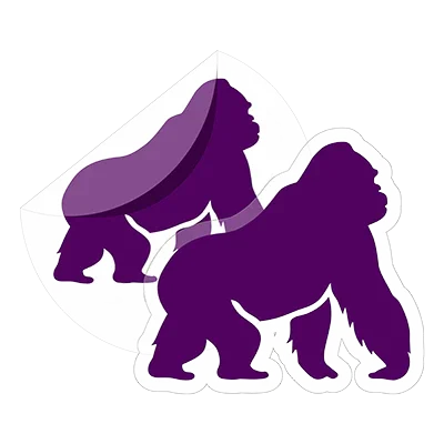 Custom clear stickers on product packaging – transparent waterproof die-cut decals by StickerGorillas