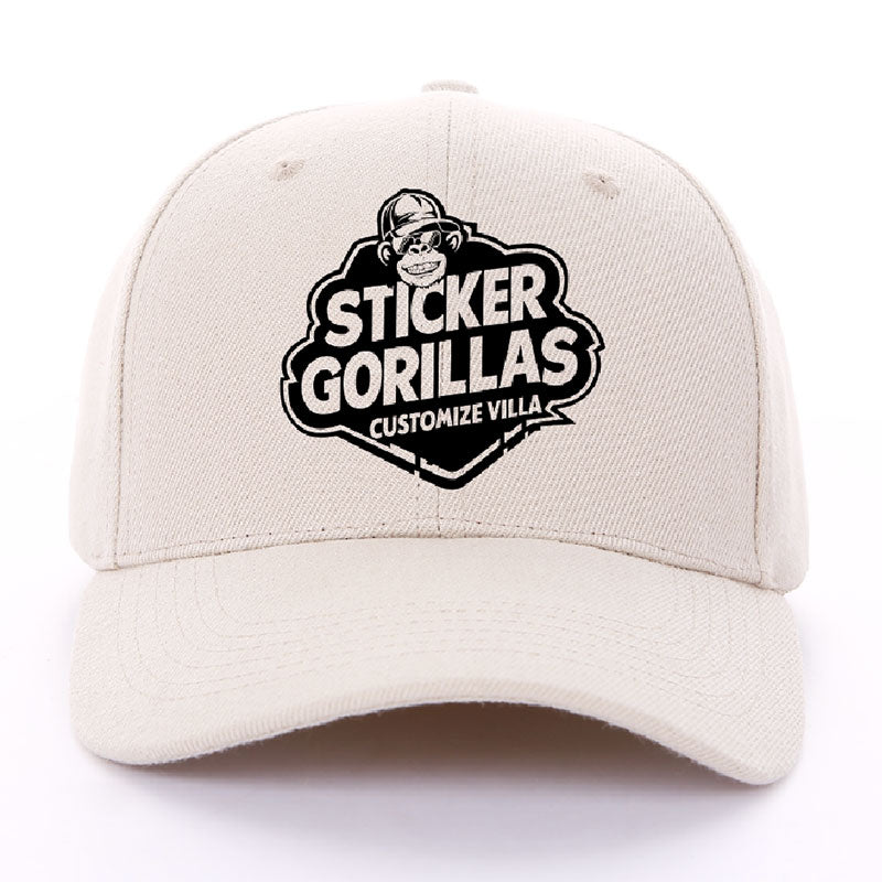 Extra embroidery position on a custom cap — six available placements