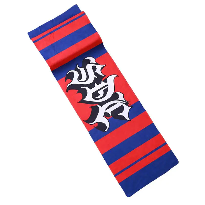Custom printed performance towels for sports teams, schools, and brands – full-bleed logo print, low 5-piece minimum | StickerGorillas