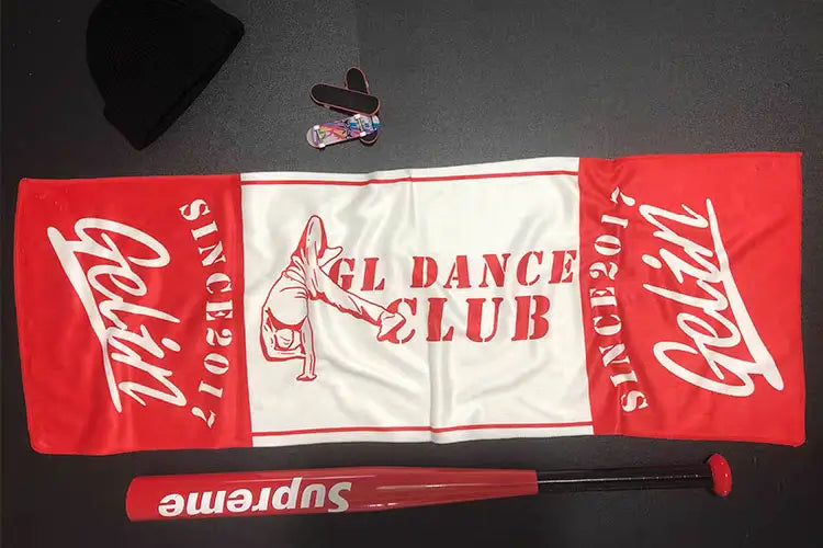 Custom printed towel with vibrant colors and durable fabric for long-lasting use