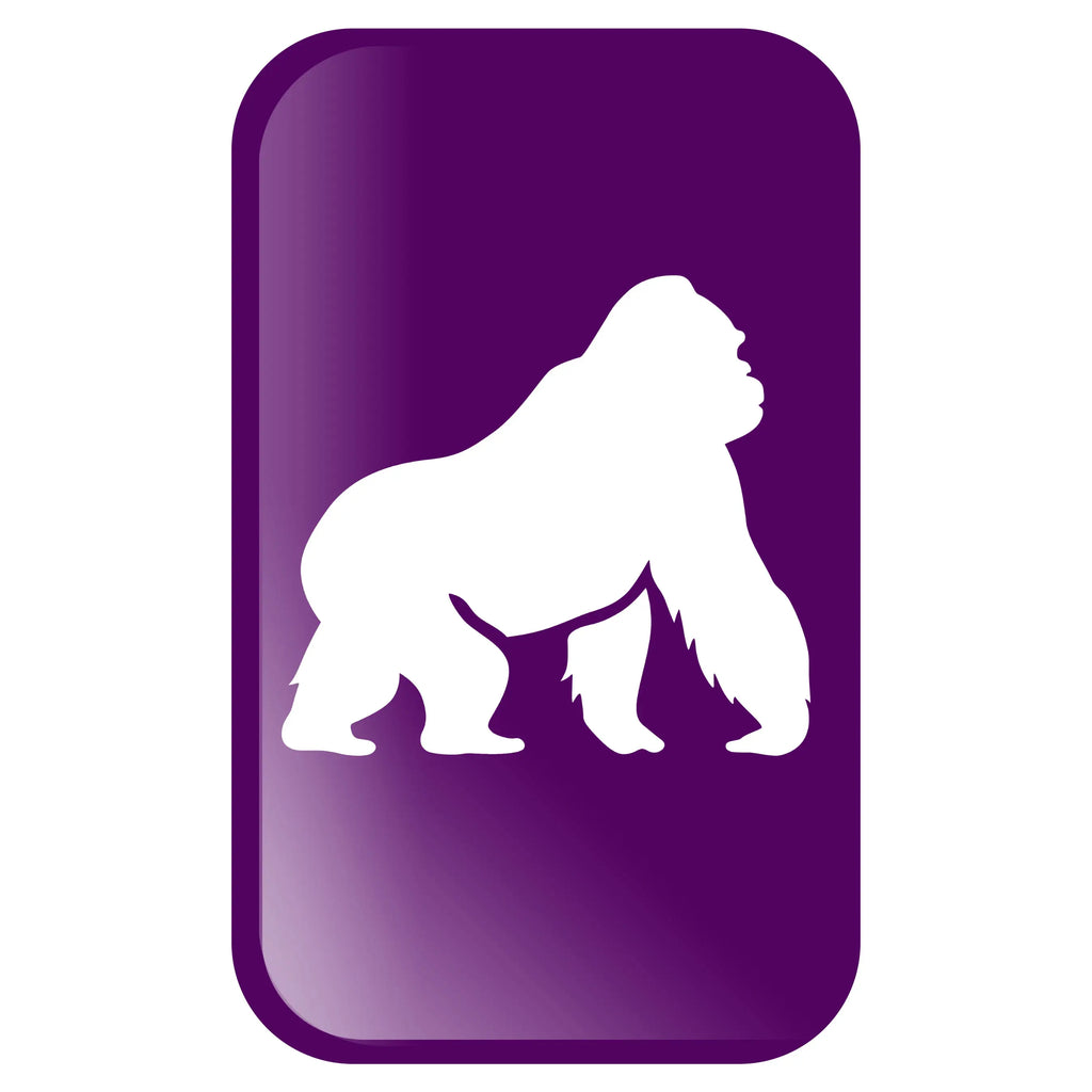 Custom rectangular button pins – front view showing vibrant full-color print on smooth surface