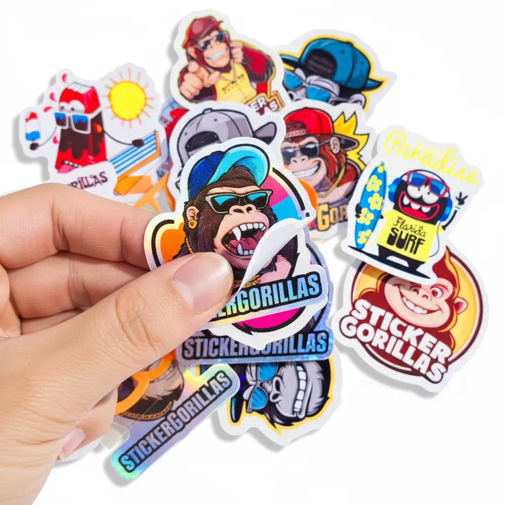 Sticker Tauer Sample $1 Sticker Sample Pack | 25 Custom Matte Vinyl Stickers – StickerGorillas