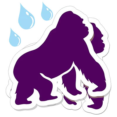 Custom waterproof PVC stickers die-cut in various shapes, heavy-duty vinyl decals for outdoor and everyday use