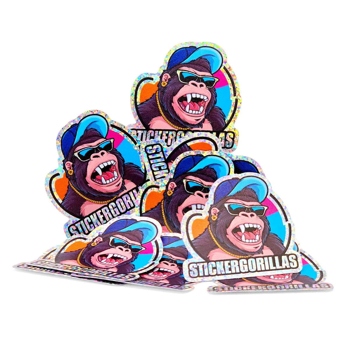 Sticker Gliter Custom Glitter Stickers | Premium Sparkly Vinyl Decals – StickerGorillas
