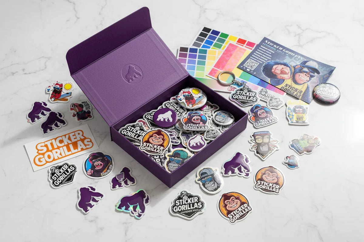 Sample Available Sticker Affordable Sticker Sample Packs – Only $1 | StickerGorillas