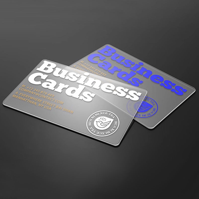 Premium single-sided full color printing on frosted PVC, ensuring vibrant colors and sharp details